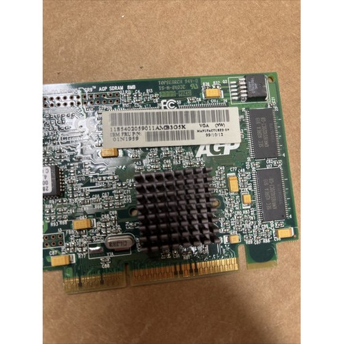 01N1959 8MB Ibm Agp Video Card view 2