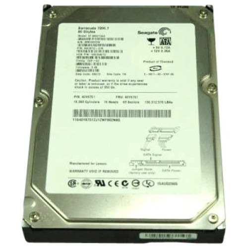 HP 0950-4767 80GB 7200RPM SATA II 3GB/S (BARRACUDA) view 29