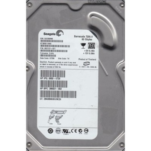 HP 0950-4767 80GB 7200RPM SATA II 3GB/S (BARRACUDA) view 9