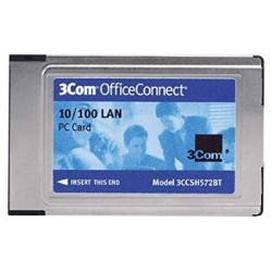 3Com 3CCSH572BT OfficeConnect 10/100 LAN PC Card with RJ-45 Port