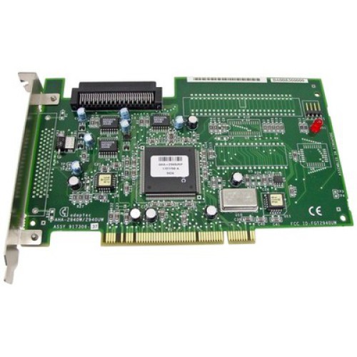 Dell AHA-2940U2W 004CVF Pci Scsi Controller Card, ULTRA2 view 3