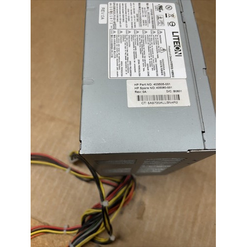 Bestec ATX-250-12ZD 250W 20-Pin HP Pavilion Power Supply view 6