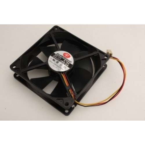 Superred CHA9212BS 92 x 92 x 25mm 12V 0.16A 2-Wire Fan