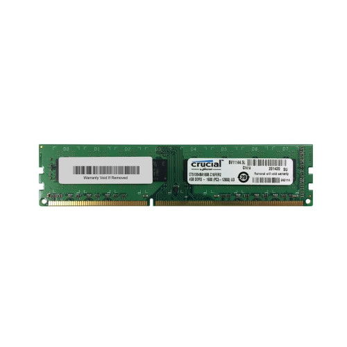 Crucial CT51264BA160B 4GB (1*4GB) 2RX8 PC3-12800U view 1