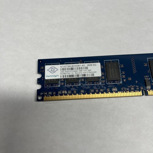 SK Hynix HYMP112U64CP8-S6 1GB DDR2-800 PC2-6400U 1Rx8 Memory - New view 13