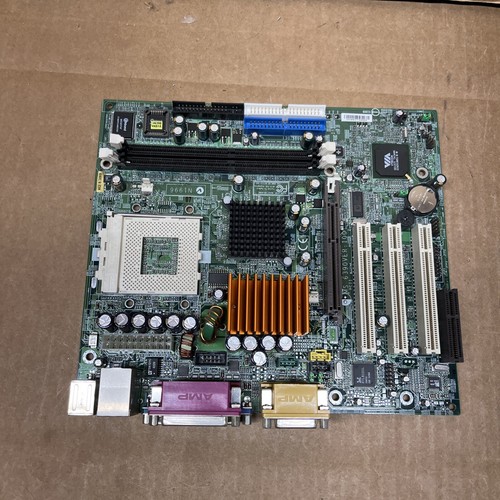 MSI MS-6390 KM266 Socket A DDR microATX motherboard view 2