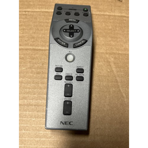 NEC Remote RD389E VT650 7N900321 7N900322 view 1