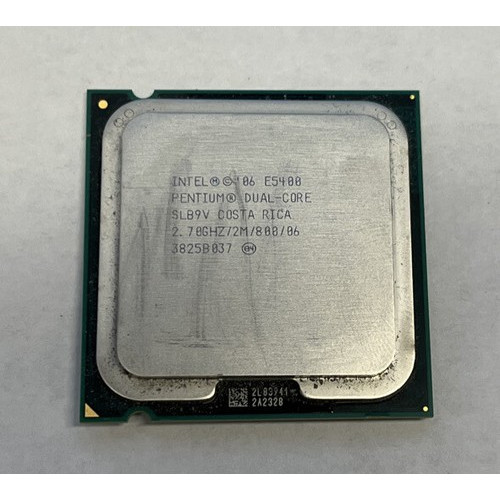 INTEL SLB9V PENTIUM DUAL-CORE E5400 2.70GHZ 800MHZ FSB 2MB