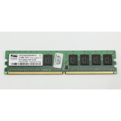 ProMOS V916764K24QAFW-E4 512MB PC2-4200 DDR2-533MHZ non-ECC