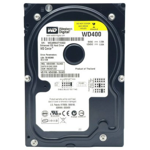 WD400BD-75MRA1 WD400 Western Digital 40GB SATA Hard drive view 17